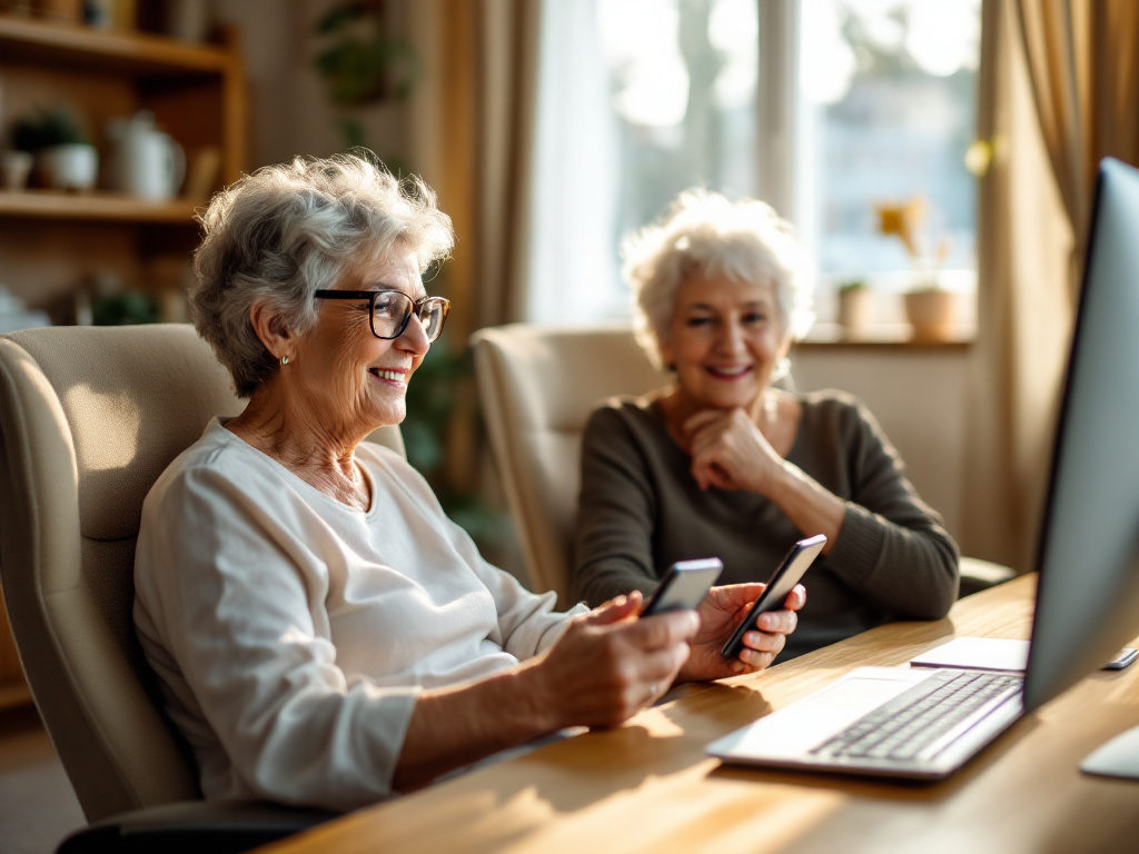 Seniorinnen sicher im Internet